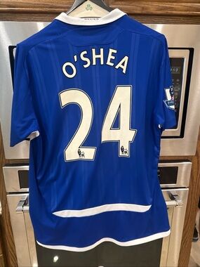 Authentic Birmingham City Football Club O’shea Soccer Jersey